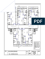 1m Wide Balcony Unit Layout