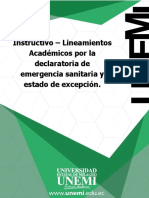 Instructivo Lineamientos Acadeěmicos Por Emergencia v2