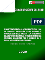 Plan de Contingencia de Medidas de Proteccion Durante Emergencia Sanitaria PDF