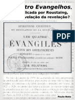 Os Quatro Evangelhos, Obra Publicada Por Roustaing, Seria a Revelação Da Revelação?-eBook