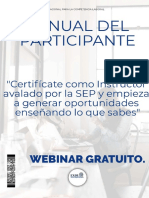 Manual Del Participante WEBINAR GRATUITO