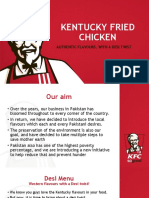 Kentucky Fried Chicken: Authentic Flavours, With A Desi Twist