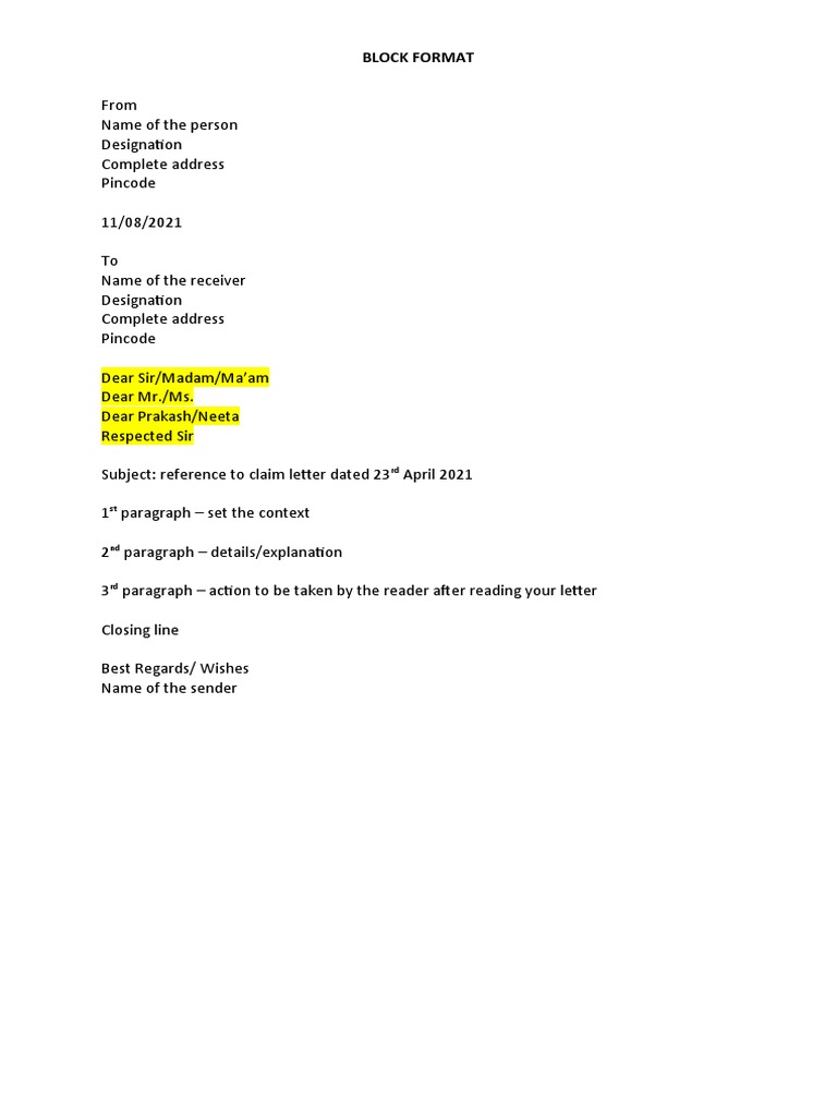 Block Format Template | PDF | Foreign Language Studies | Law