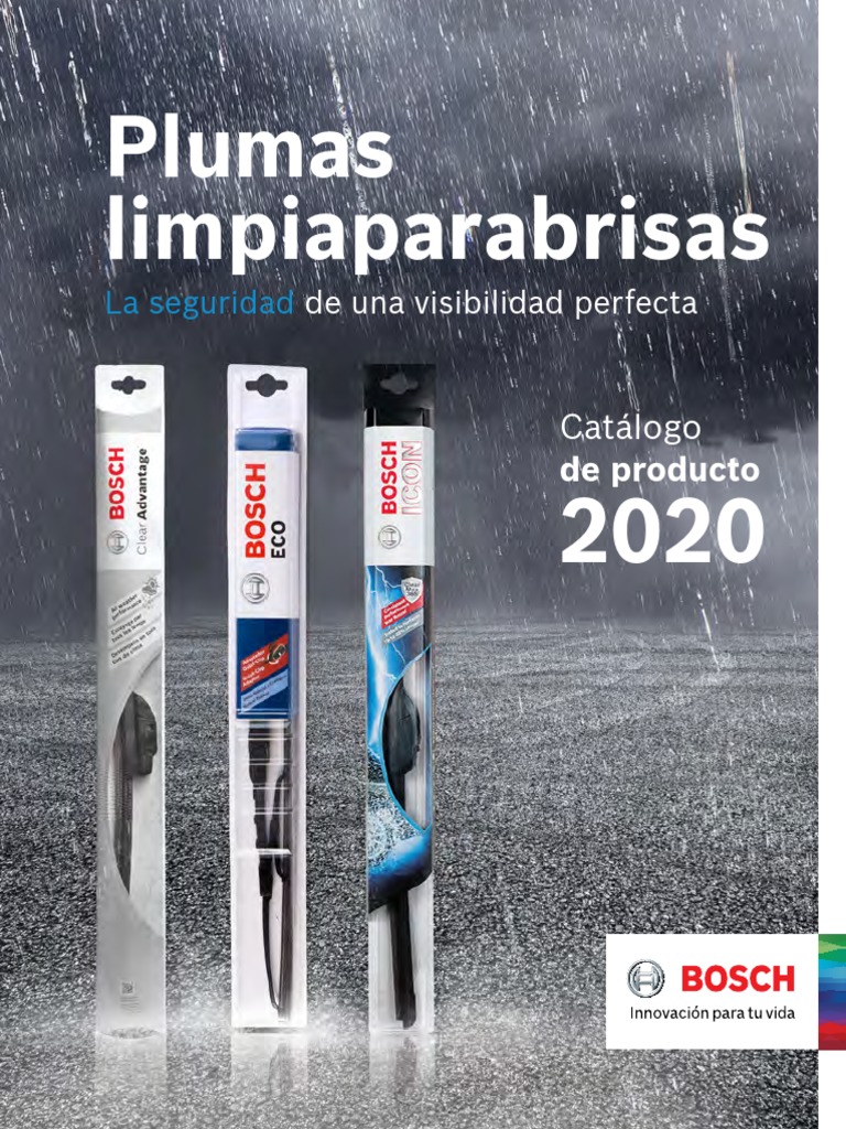 Catálogo Plumas Limpiaparabrisas 2020 - Web, PDF, Vehículos