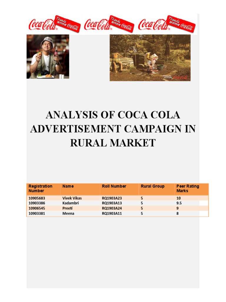 Group 05 (Ad Compaign of Cola) | PDF | Coca Cola | Advertising