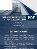 Lecture 6 - FHUI (Introduction To Elements and Structures of A Contract) - 10 Mar 2020