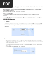 Compiler HandMade Notes