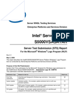 Intel MoBo - S5000VSASATAR