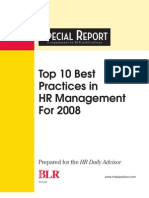 Best HR Practices in 2008