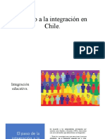 El Paso A La Integración en Chile