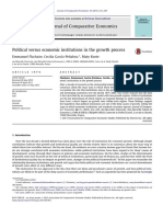 Flachaire Et Al. (2014) - Political Versus Economic Institutions in The Growth Process