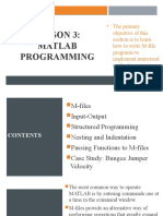 MATLAB M-File Programming for Numerical Methods