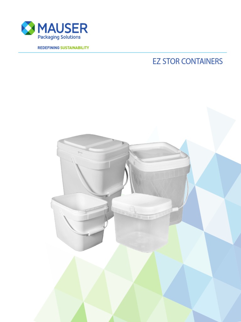 Mauser EZ Stor Containers PDF