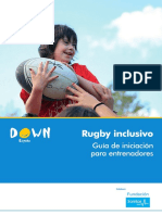 Rugby Inclusivo. Gu A de Iniciacion para Entrenadores