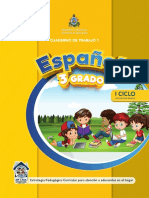 Cuaderno de Trabajo Español 3°