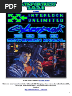 Datafortress 2020 - Interlock Unlimited - CP2020 Conversion Manual