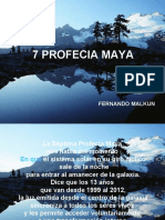 7 Profecía Maya