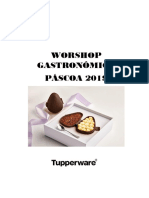 Workshop Gastronômico Páscoa 2019 receitas doces