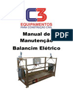 Manual de Manutenção Balancim Eletrico C3