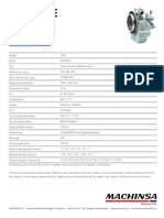 Especificaciones Advance 120C