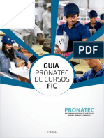 Guia Pronatec de Cursos Fic 2016