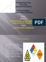 SOLIDOS INFLAMABLES