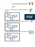 Guía Sustracciones descomposición