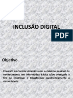 INCLUSÃO DIGITAL