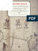 (Critical Studies in The History of Anthropology) Han F. Vermeulen - Before Boas - The Genesis of Ethnography and Ethnology in The German Enlightenment-University of Nebraska Press (2015)