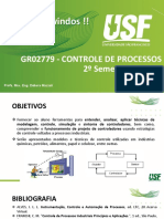 Aula 2 - Introdução A Controle de Processos - Parte II