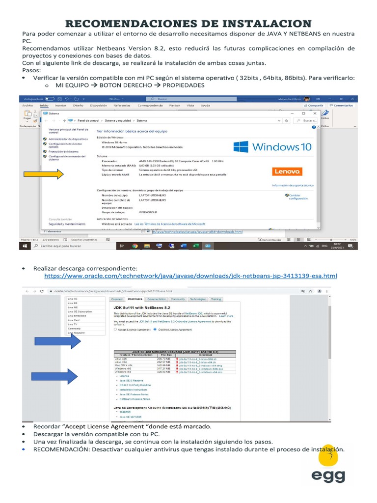 INSTALACION JAVA Todo Junto | PDF