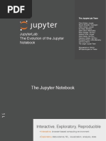 Jupyterlab: The Evolution of The Jupyter Notebook