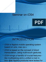 Seminar On iOS4