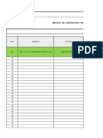 Planilha Mestra de Controle de Projetos