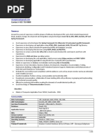 Senior Java Developer Resume | PDF | Java Server Pages | Java Platform