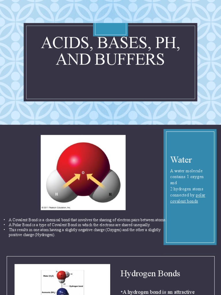 Acids, Bases, PH, and Buffers ONLINE Lab Kit PDF Ph Chemical Bond