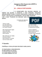 15 SEMANA-Atividades Pedagógicas Não Presenciais