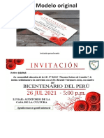 Tarjeta Bicentenario