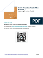 IELTS Practice Tests Plus Volume 1