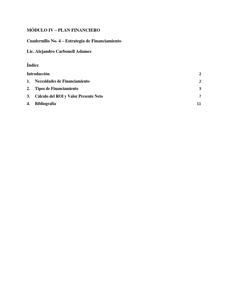 Estrategia de Financiamiento Empresarial | PDF | Bancos | Capital de riesgo