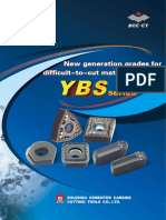YBS series cutting tools for difficult materials
