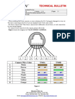 Technical Bulletin: Camera Wire Color T568A T568B 1 2 3 4 5 6 7 8