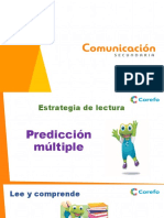 Estrategia de lectura: Predicción múltiple