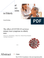 Covid-19 and Lower Urinary Tract Symptoms in Elderly: Journal Reading