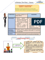 Actividad 1 4: "Difundimos Nuestra Propuesta de Acciones para La Participación Democrática y Convivencia en Diversidad"