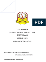 KERTAS KERJA Merentas Desa