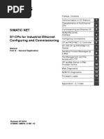 Simatic Net S7-Cps For Industrial Ethernet Configuring and Commissioning