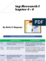 Chapter 4-6 - Nursing Research