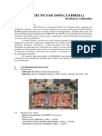 Inspeção predial identifica anomalias em residência de 46 anos