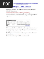 CCNA 2 Chapter 1 V4.0 Answers 2011